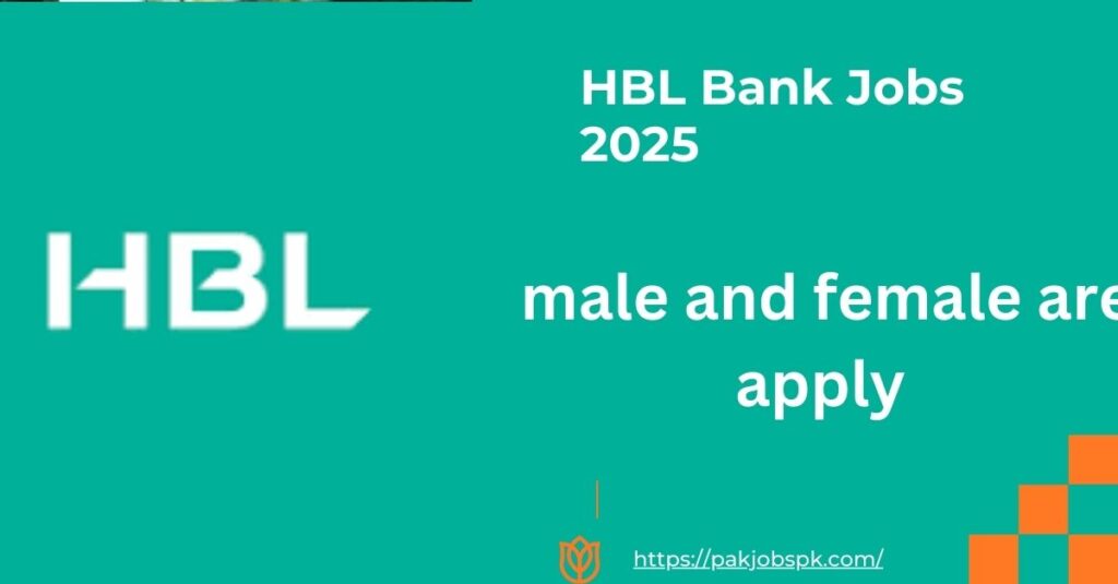 HBL Bank Jobs 2025