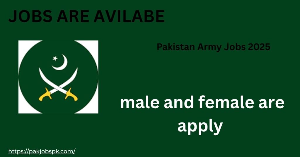 Pakistan Army Jobs 2025