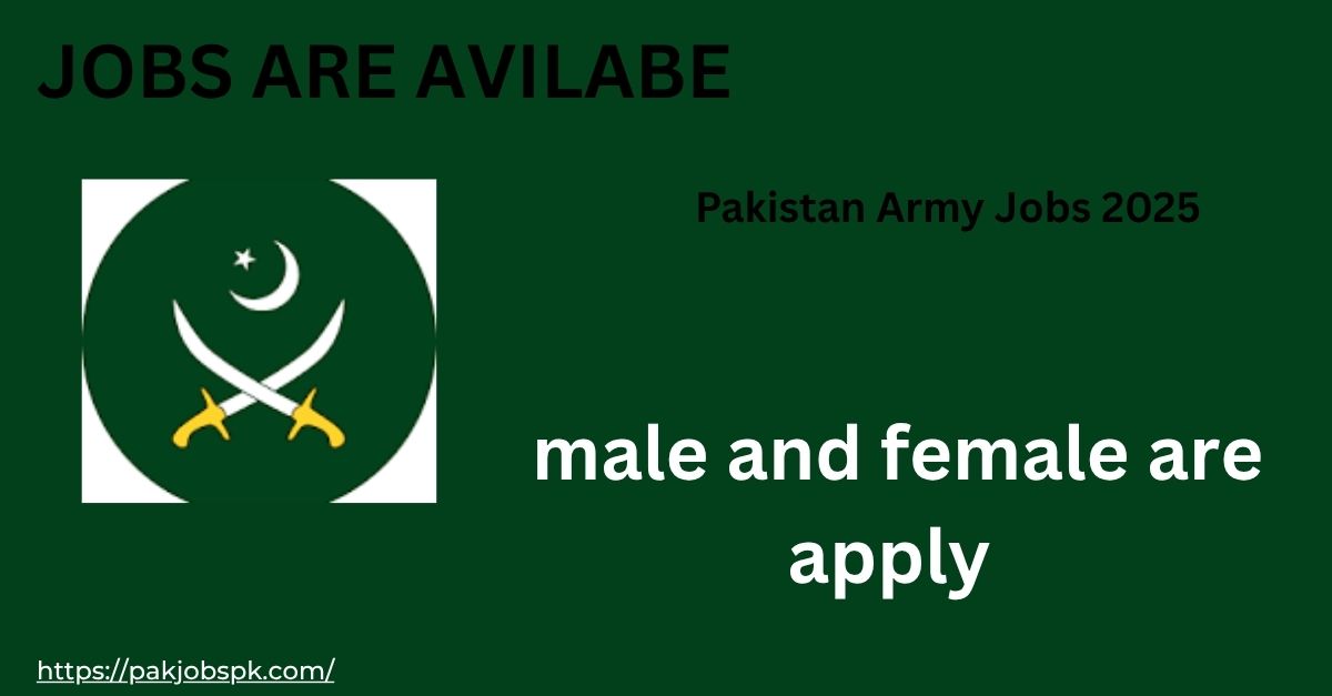 Pakistan Army Jobs 2025